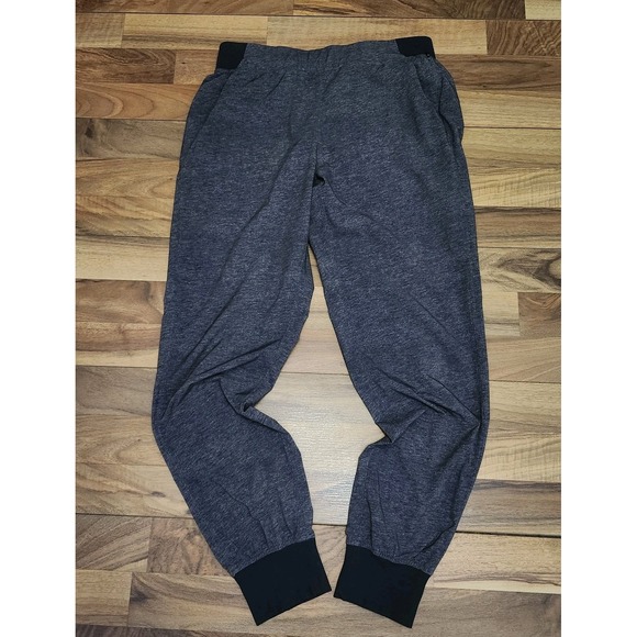 Lululemon Get Ready Jogger Pant Swift Heathered Mercury Deep Coal Grey Sz.6 Euc - Picture 1 of 14